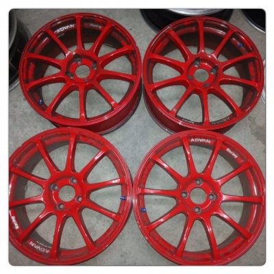 ขายแม็กมือ2ขอบ17 Advan RS 4รู 100 ราคา 6,900 บาทถูก