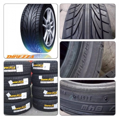 ขายยางใหม่ Dunlop DZ101 (Japan) ปี13 205-45-17 เส้นละ2,900 บ. ถูกสุดๆ