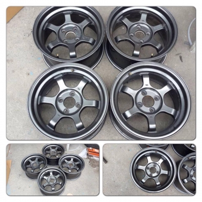 ขายแม็กมือ2 TE37Vขอบ15 กว้าง8 ออฟ 25 ราคา 8,500 B ถูก