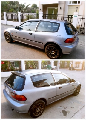 ขายซีวิคปี95 3D เกียร์ออโต้ แต่งนิดหน่อย แม๊กADVAN Racing พร้อมซิ่งได้เลย ราคานี้ (งดต่อลองครับ) ขายซีวิคปี95 3D เกียร์ออโต้ แต่งนิดหน่อย แม๊กADVAN Racing พร้อมซิ่งได้เลย ราคานี้ (งดต่อลองครับ)