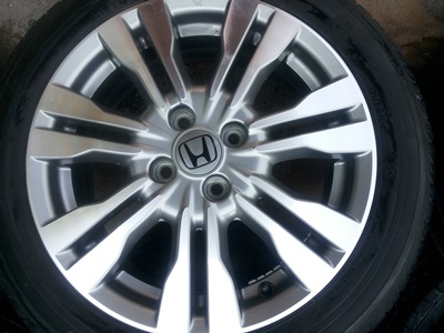 ขายล้อแม็กHONDA City SV ขอบ 16 พร้อมยางปี 11 1 ชุด