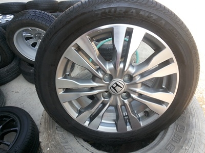 ขายล้อแม็กHONDA City SV ขอบ 16 พร้อมยางปี 12 1 ชุด
