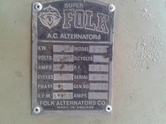 ขายไดร์ปั่นไฟพร้อมเชื่อม 5 Kw