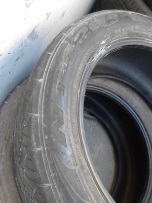 265/50R20 NITTO NT420S มี 2 เส้น ดอกยางพอได้ TEL.081-427-3941