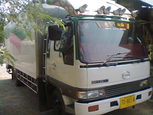 ขาย6ล้อตู้เย็นHINO สิงห์ไฮเทค HO7D 195แรง(รถประกอบ)โรงนํ้าแข็งไทยกวงบ้านหมี่(ลพบุรี)ซื้อไปแล้วครับขอบคุณครับ
