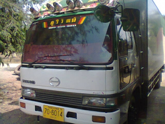 ขาย6ล้อตู้เย็นHINO สิงห์ไฮเทค HO7D 195แรง(รถประกอบ)โรงนํ้าแข็งไทยกวงบ้านหมี่(ลพบุรี)ซื้อไปแล้วครับขอบคุณครับ