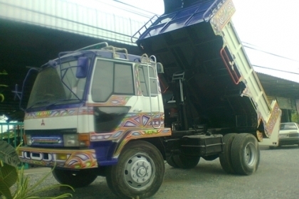 ขายรถบรรทุกหกล้อดั้มมิซูบิชิ ยูโร 2 FK 457Hเครื่อง6D16 เท อร์โบ 220 แรงม้า รถปี 46