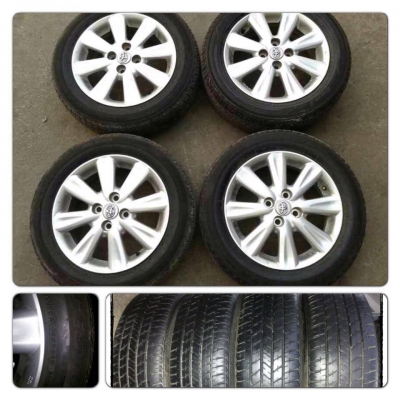 ขายล้อแม็กซ์Toyota Yaris ,New Vios GT sport ขอบ 15ยางปี 12 ราคา 7,900 บ.ถูก