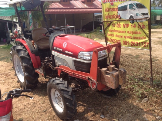 รถไถยันม่าร์EF352T แรงม้า(2เพลา)   อุปกรณ์มี 2 รายการ ผานหลัง-โรตารี่ สภาพดี พร้อมใช้งาน ราคา 188,000 บาท  สนใจติดต่อ 044-666729   089-8451778