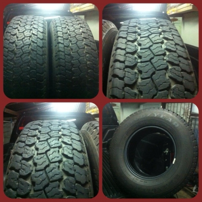 ขายยาง. Good year. ขนาด 225-75-15. ปี12. ไม่ปะ 2เส้น.