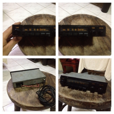 ขายวิทยุ รถยนต์ โบราณ ยี่ห้อSanyo  made in japan สภาพสมบูรณ์ใช้งานได้ปกติ ราคา1200บาท โทร0875077464โส กทม