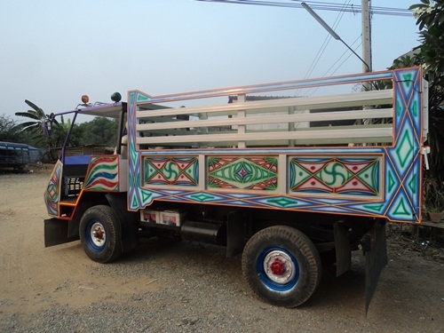 รถเกษตอีแต๋นดั้มเครื่อง 85HP ต่อใหม่พร้อมใช้เช็คแล้วครับ (ส่งฟรีครับ)