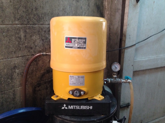 ขายปั้มน้ำอัตโนมัติ mitsubishi 100 W สภาพสวย พร้อมใช้งาน รับประกันคุณภาพ ดูประวัติการขายผมได้ครับ