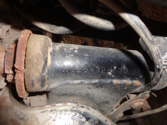 ขอบคุณ พ.เสือขาย ซูซูกิ K-125  แท้พร้อมเอกสารชุดโอน ราคาถูก สนใจโทร.081-005-8785