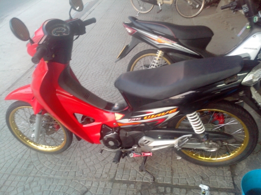 ขายเวฟ125sทะเบียนโอน14000