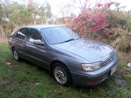 ขายโตโยต้าโคโรน่าท้ายโด่ง เครื่อง1.6ปี1995/38 เครื่องดีหายห่วงติดแก๊ส LPGลงเล่มแล้ว ประหยัดแบบสุดๆ 1.2บาท/กิโลเมตร เกียร์ธรรมดา ช่วงล่างแน่น พวงมาลัยเพาเวอร์ สภาพนางฟ้ารถผู้หญิงใช้ทำงานอยู่โรงพยาบาลขับทำงานประจำไปกลับวันละ 20 กว่ากิโลเมตร เจ้าของรักษาอย่า