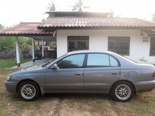 ขายโตโยต้าโคโรน่าท้ายโด่ง เครื่อง1.6ปี1995/38 เครื่องดีหายห่วงติดแก๊ส LPGลงเล่มแล้ว ประหยัดแบบสุดๆ 1.2บาท/กิโลเมตร เกียร์ธรรมดา ช่วงล่างแน่น พวงมาลัยเพาเวอร์ สภาพนางฟ้ารถผู้หญิงใช้ทำงานอยู่โรงพยาบาลขับทำงานประจำไปกลับวันละ 20 กว่ากิโลเมตร เจ้าของรักษาอย่า