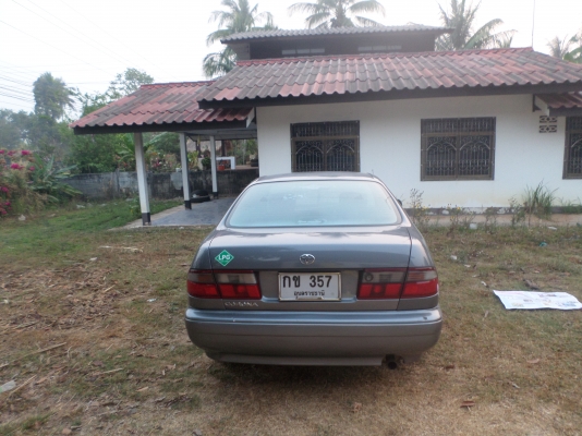 ขายโตโยต้าโคโรน่าท้ายโด่ง เครื่อง1.6ปี1995/38 เครื่องดีหายห่วงติดแก๊ส LPGลงเล่มแล้ว ประหยัดแบบสุดๆ 1.2บาท/กิโลเมตร เกียร์ธรรมดา ช่วงล่างแน่น พวงมาลัยเพาเวอร์ สภาพนางฟ้ารถผู้หญิงใช้ทำงานอยู่โรงพยาบาลขับทำงานประจำไปกลับวันละ 20 กว่ากิโลเมตร เจ้าของรักษาอย่า