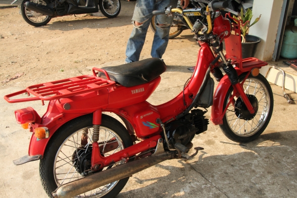 ขาย yamaha รถไปรษณีย์ สภาพตามรูปนี้เลยขี่ได้ตามปกติ อยู่สระแก้ว