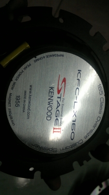 ลำโพงดอก Kenwood Stage II 6 นิ้ว สภาพสวย ครับ