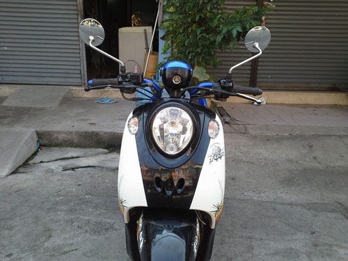 Fino ปี 53 ท่ออาร์ม สีน้ำเงิน ขาว ชุดสีสวย เครื่องแน่นๆ ทดลองขับได้จ้า เอกสารครบ