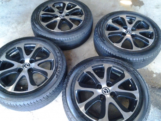 แม็ก มาสด้า 2ขอบ15" สภาพงามงาม แม็ก มาสด้า 2ขอบ15" สภาพงามงาม