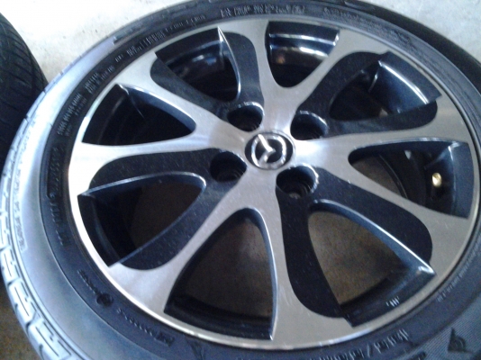 แม็ก มาสด้า 2ขอบ15" สภาพงามงาม แม็ก มาสด้า 2ขอบ15" สภาพงามงาม