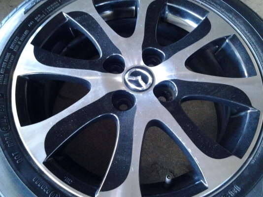 แม็ก มาสด้า 2ขอบ15" สภาพงามงาม แม็ก มาสด้า 2ขอบ15" สภาพงามงาม