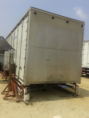 ตู้7เมตรไม่มีเสากลางสภาพดีถูกๆ