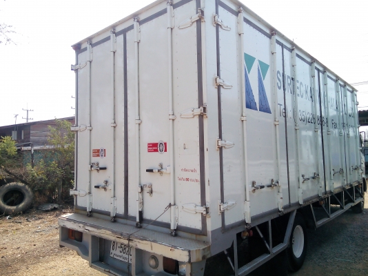 6 ล้อกลาง ตู้ 10บาน  HINO MEGA FC4J 175  แรงม้า *ยาว 6.50ม.* รถสวยเดิม  *รถห้างแท้*