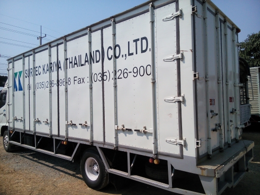 6 ล้อกลาง ตู้ 10บาน  HINO MEGA FC4J 175  แรงม้า *ยาว 6.50ม.* รถสวยเดิม  *รถห้างแท้*