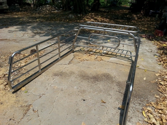 คอกแสตนแลสอย่างหนา ใส่กระบะอีซูซุ แคป ขาย 3500