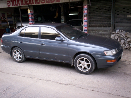 รถโตโยต้า โคโรน่า ปี99 สีเทา เกียร์ออโต้ ST190 ประกอบนอก เดิมเป็นรถสถานฑูต สภาพสวย เครื่อง4S-FE 1800 CC. ไม่เคยชนหนัก ติดแก๊สLPG มัลติวาล์ว ระบบไฟฟ้าทั้งคัน ไม่จมน้ำ ไม่ใช่แท๊กซี่เก่า รถอยู่แถวดอนเมืองครับ รถโตโยต้า โคโรน่า ปี99 สีเทา เกียร์ออโต้ ST190 ประกอบนอก เดิมเป็นรถสถานฑูต สภาพสวย เครื่อง4S-FE 1800 CC. ไม่เคยชนหนัก ติดแก๊สLPG มัลติวาล์ว ระบบไฟฟ้าทั้งคัน ไม่จมน้ำ ไม่ใช่แท๊กซี่เก่า รถอยู่แถวดอนเมืองครับ