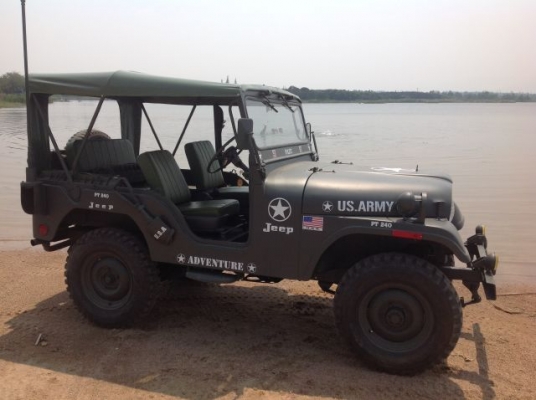 จิ๊ป cj5 หน้ากบ บอดี้เดิมทั้งคัน โฟล์วิล 4x4 ทะเบียนพร้อมโอนทั่วไทย