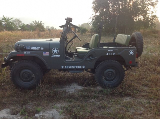 จิ๊ป cj5 หน้ากบ บอดี้เดิมทั้งคัน โฟล์วิล 4x4 ทะเบียนพร้อมโอนทั่วไทย