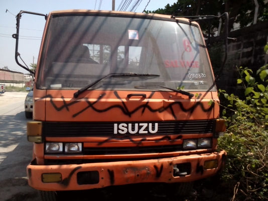 ขายรถ6ล้อISUZUกระบะยาว5เมตรถูกๆสภาพดี