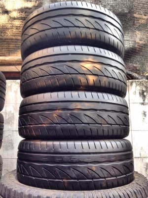 ขายยาง POTENZA RE002  195-55-15 ปี12 ดอกเต็ม 1ชุดครับ