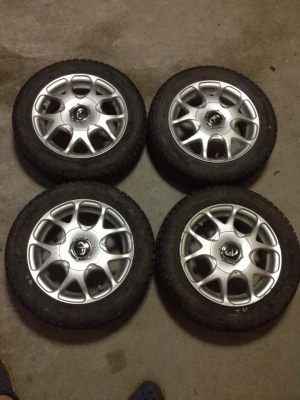 ขายล้อขอบ 13 พร้อมยาง 155/65/13 4/100กับ4/110 ราคาถูก