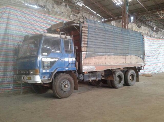 ขายรถบรรทุกสิบล้อดัมพ์ Mitsubishi FN215k วางเครื่อง 6D17 - 1 เพลา กระบะดัมพ์ ทะเบียนพร้อม