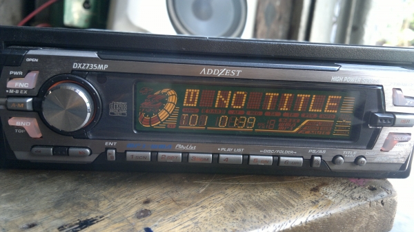 เครื่องเล่น CD-MP3 ADDZEST DXZ735MP HIGH POWER