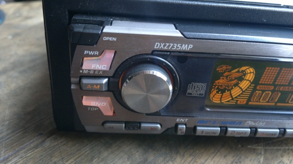 เครื่องเล่น CD-MP3 ADDZEST DXZ735MP HIGH POWER