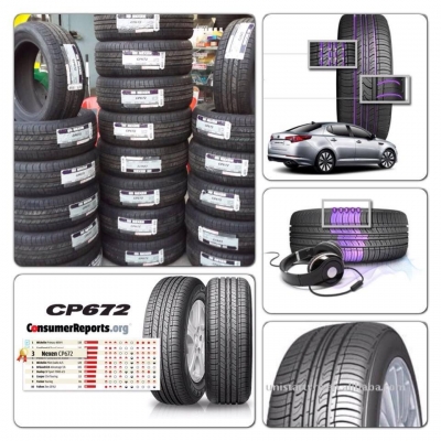ขายยางใหม่ NEXEN CP672 (Make In Korea) ปี13 195-55-15 ชุดละ 6,800 บ. ถูกที่สุด!!!!