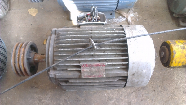 Sell> ขายมอเตอร์มือสอง มิตซู 3 เฟส 20 HP 1450 rpm นิ่มๆ เดิมๆ จัดไปเลยถูกๆ กำแพงแสน นครปฐมครับ