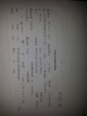 ขาย TOYOTA Tigen