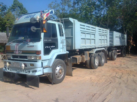 ขาย ISUZU ร๊อกกี้ 10 ล้อ พร้อมหางพ่วง 080-0401923