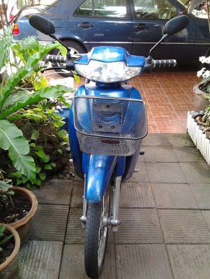 Honda Wave 100 ปี 2547 สีน้ำเงิน เครื่องเดิม เจ้าของมือเดียว
