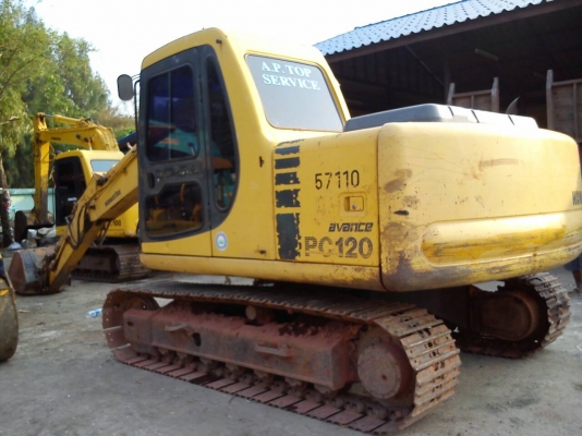 PC120-6 รถสวย กึ่งไฟฟ้าช่วงล่างสวย มีลายเจาะ มีอินวอยล์..