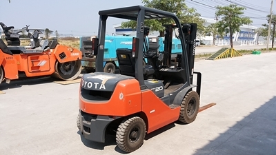 ขายด่วน!!! รถฟอล์คลิฟท์ TOYOTA 02-8FGL20 ซีเรียล 8FGL25-31835  ราคาพิเศษ นำเข้าจากญี่ปุ่น