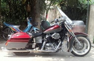 ขาย steed 400 สีแดงทับทิมสว่าง