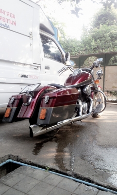 ขาย steed 400 สีแดงทับทิมสว่าง